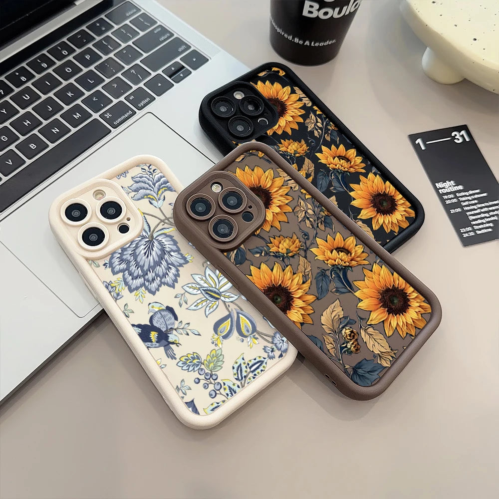 Autumn Floral iPhone Case – Flower Printed