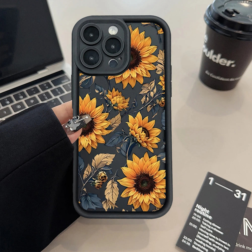 Autumn Floral iPhone Case – Anti-Scratch Flower Print Autumn Floral iPhone Case – Anti-Scratch Flower Print