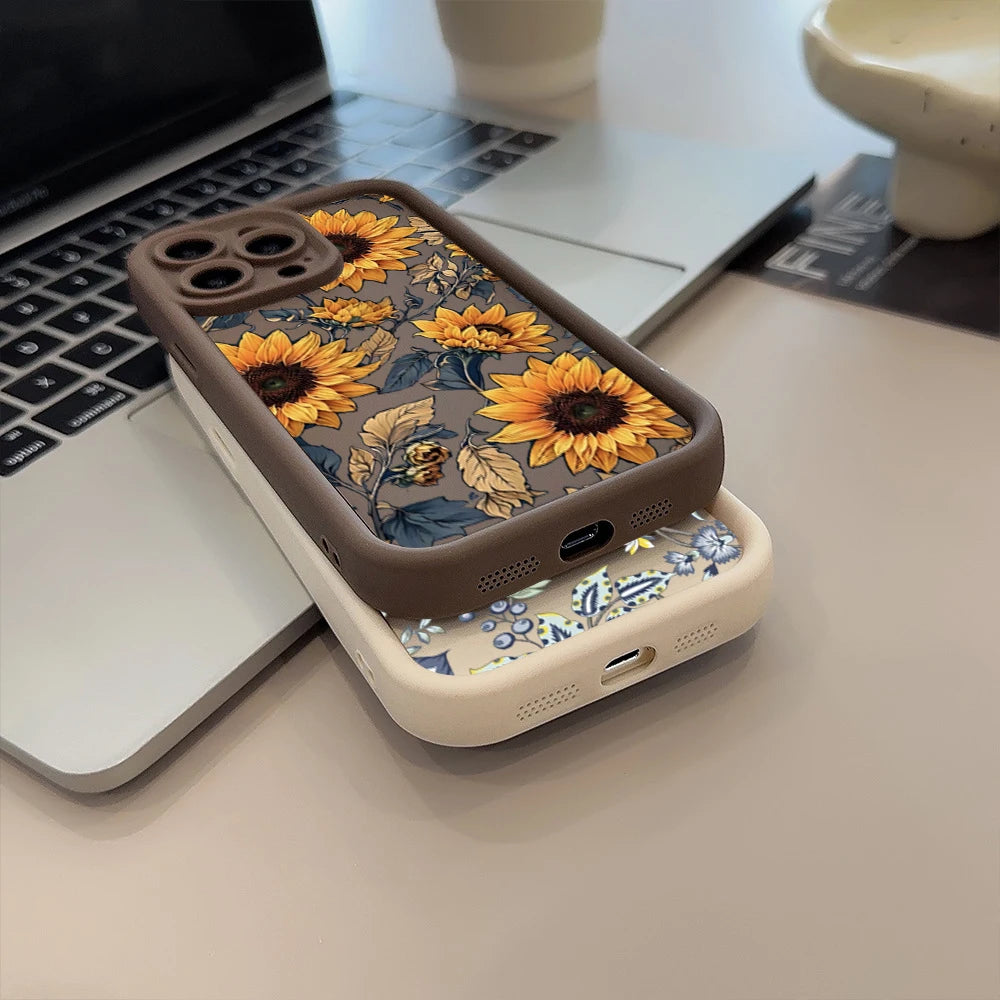 Autumn Floral iPhone Case – Flower Printed