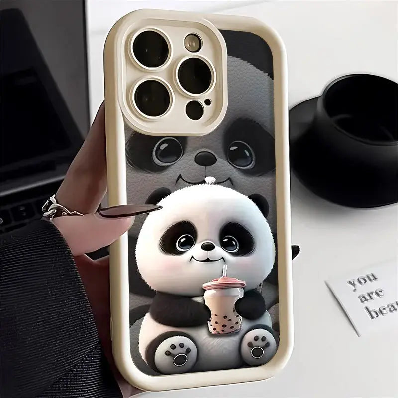 Cute Cartoon Bear iPhone Case