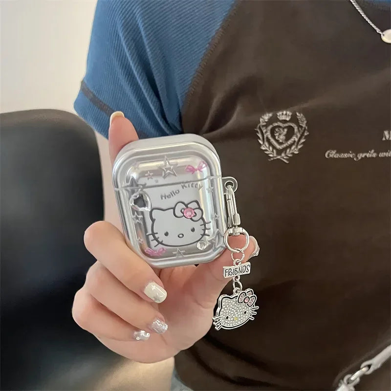 Hello Kitty AirPods Case – Cute Silicone Cover for All AirPods Models