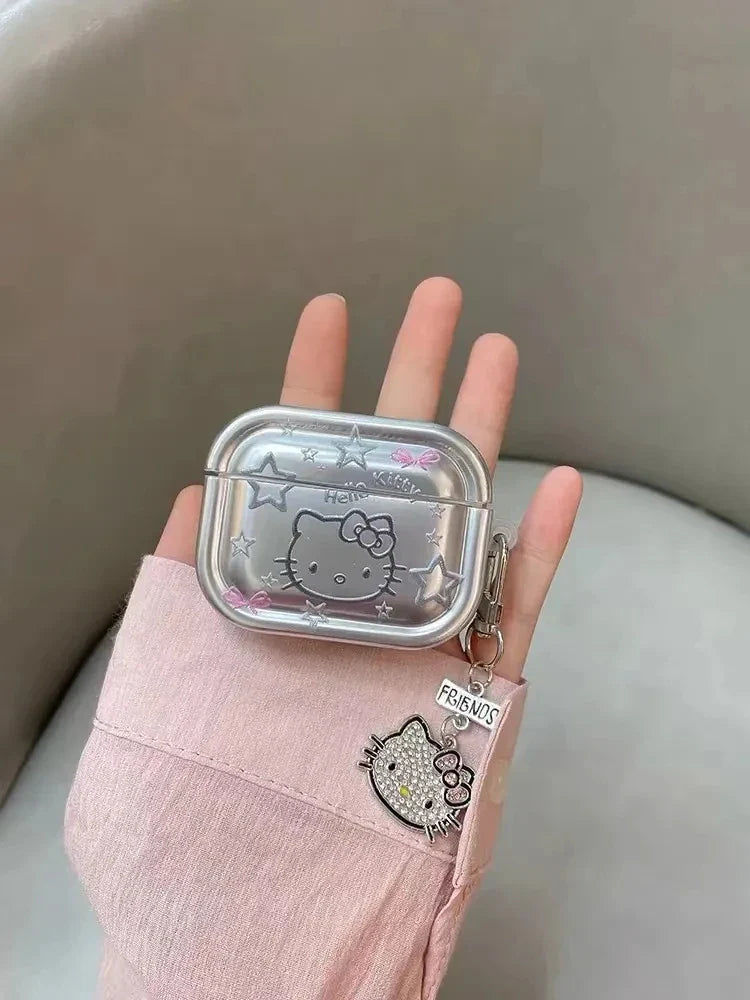 Hello Kitty AirPods Case – Cute Silicone Cover for All AirPods Models
