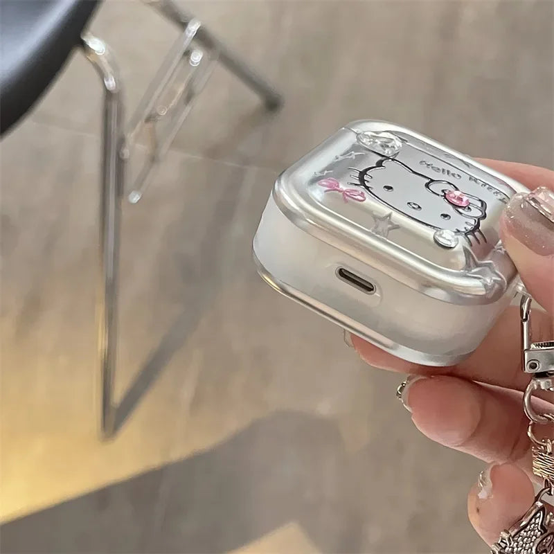 Hello Kitty AirPods Case – Cute Silicone Cover for All AirPods Models