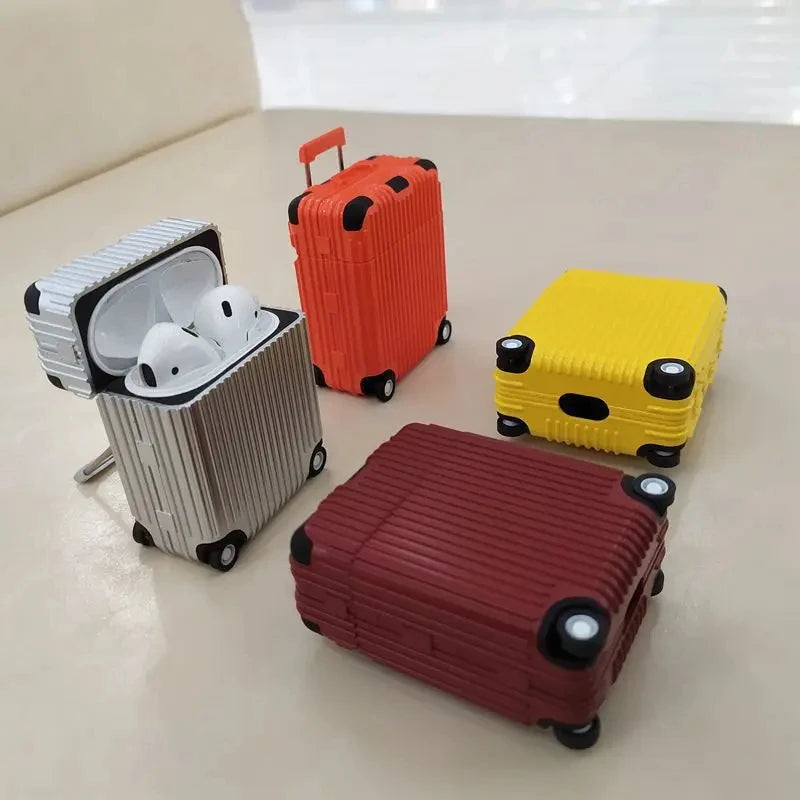 Luxury Trunk Design AirPods Case – Travel Baggage