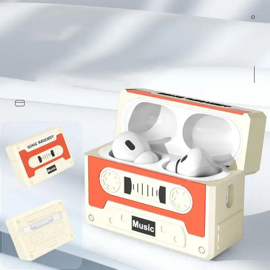 Retro Tape cassette AirPods Pro 2 Case