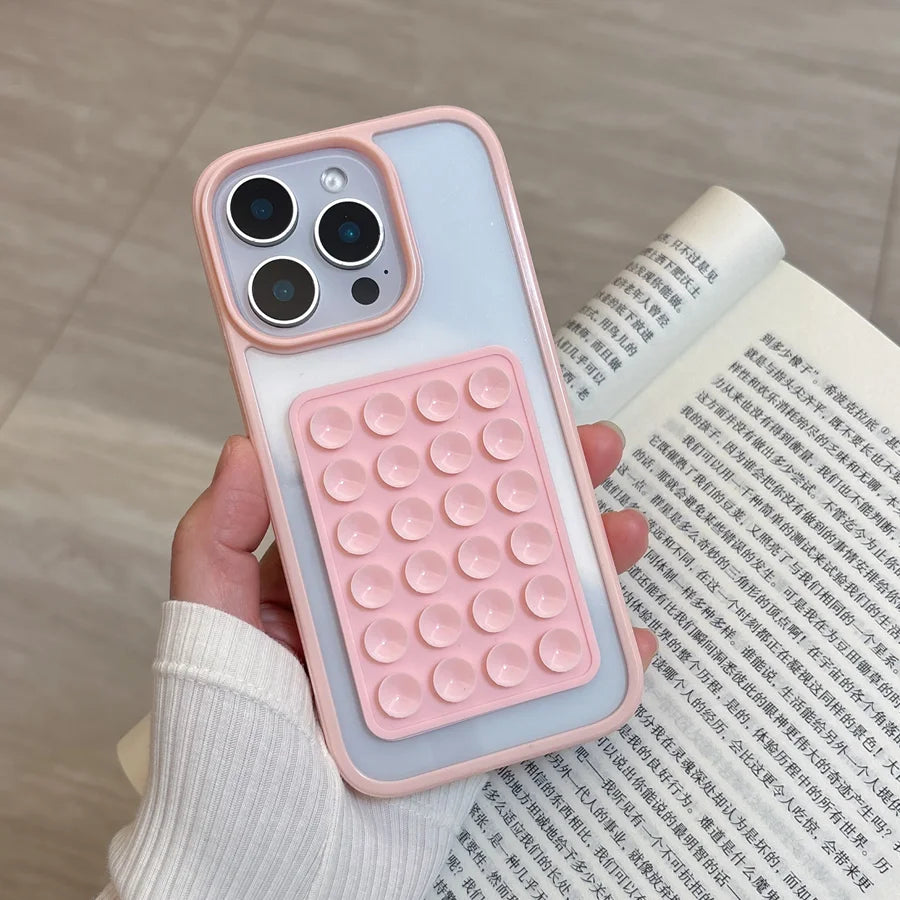 Hands-Free Selfies Anywhere – Nano Suction iPhone Case Phonocap.com