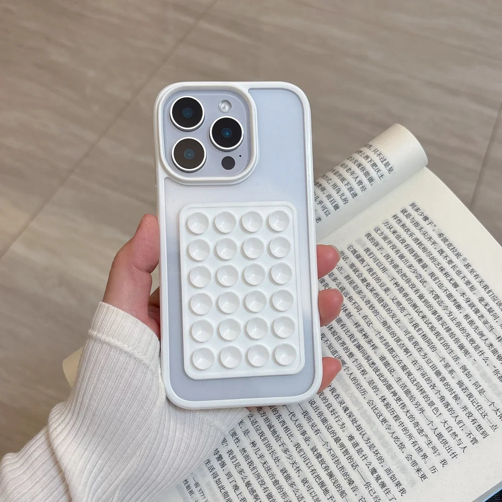 Hands-Free Selfies Anywhere – Nano Suction iPhone Case Phonocap.com