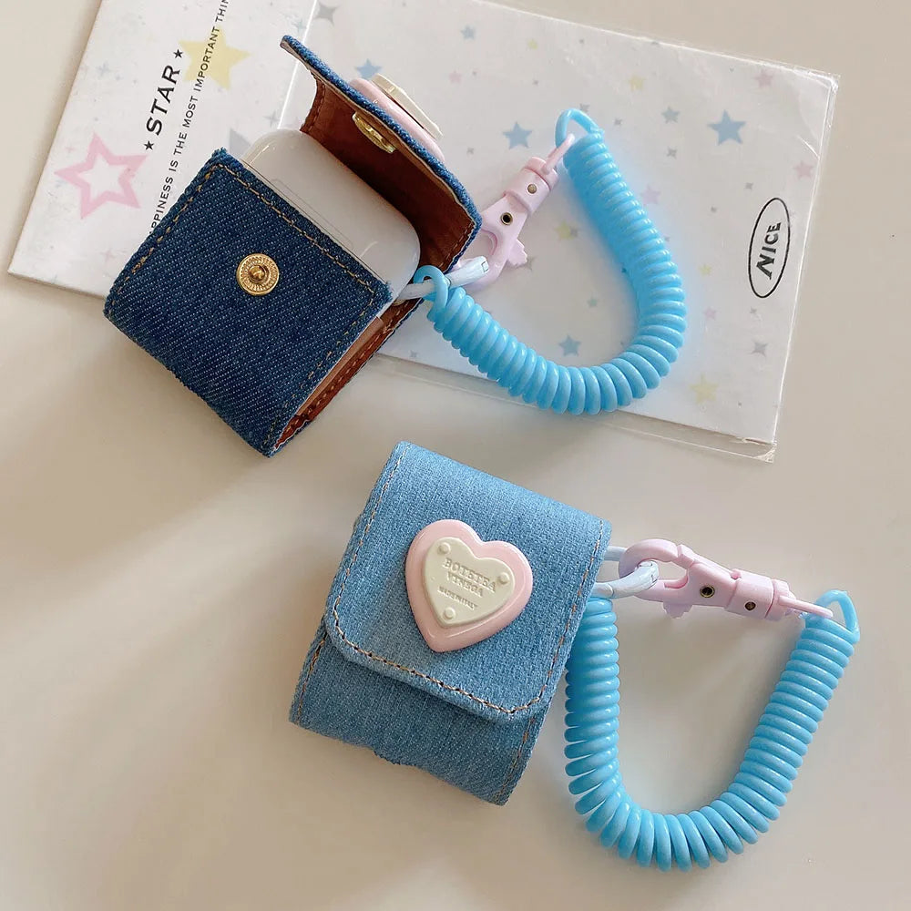 Fashion Denim AirPods Case Phonocap.com