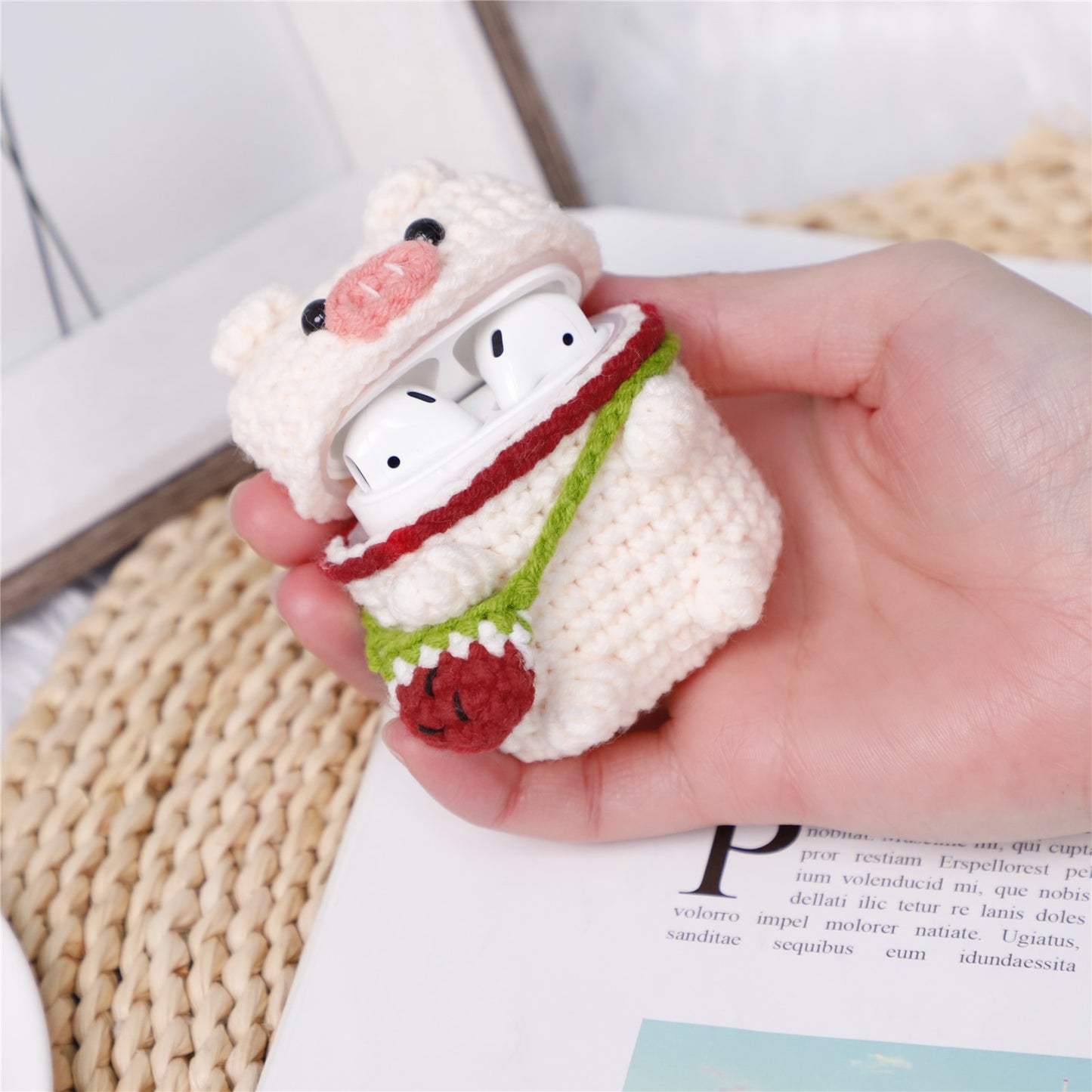 Knit Animal AirPods Case – for AirPods 1 & 2 - Phonocap