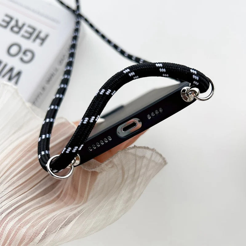Cross Shoulder Strap IPhone Case - Phonocap