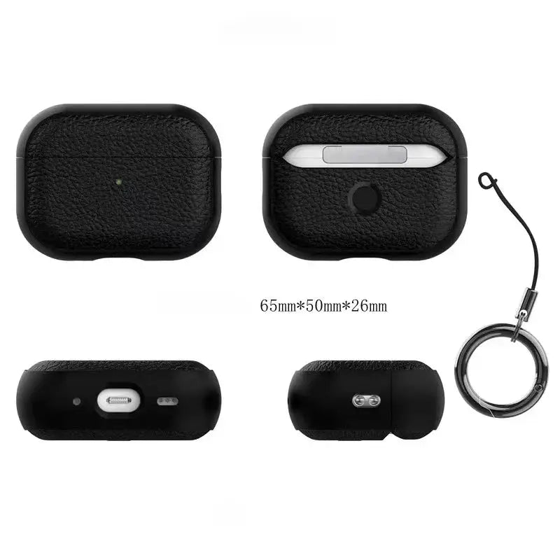 Leather Texture AirPods Case – Premium TPU Protection for AirPods Phonocap.com
