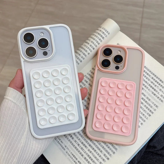Hands-Free Selfies Anywhere – Nano Suction iPhone Case Phonocap.com