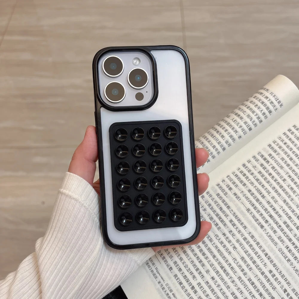 Hands-Free Selfies Anywhere – Nano Suction iPhone Case Phonocap.com