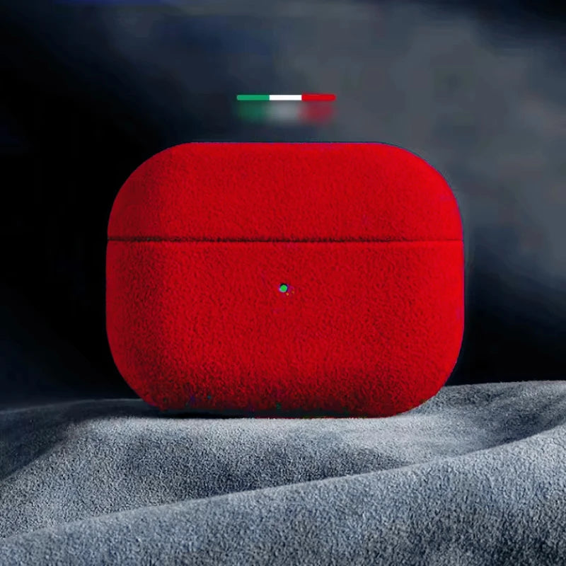 Italian Suede Leather Case for AirPods Pro 2, 3, 4 – Luxury & Protection - Phonocap