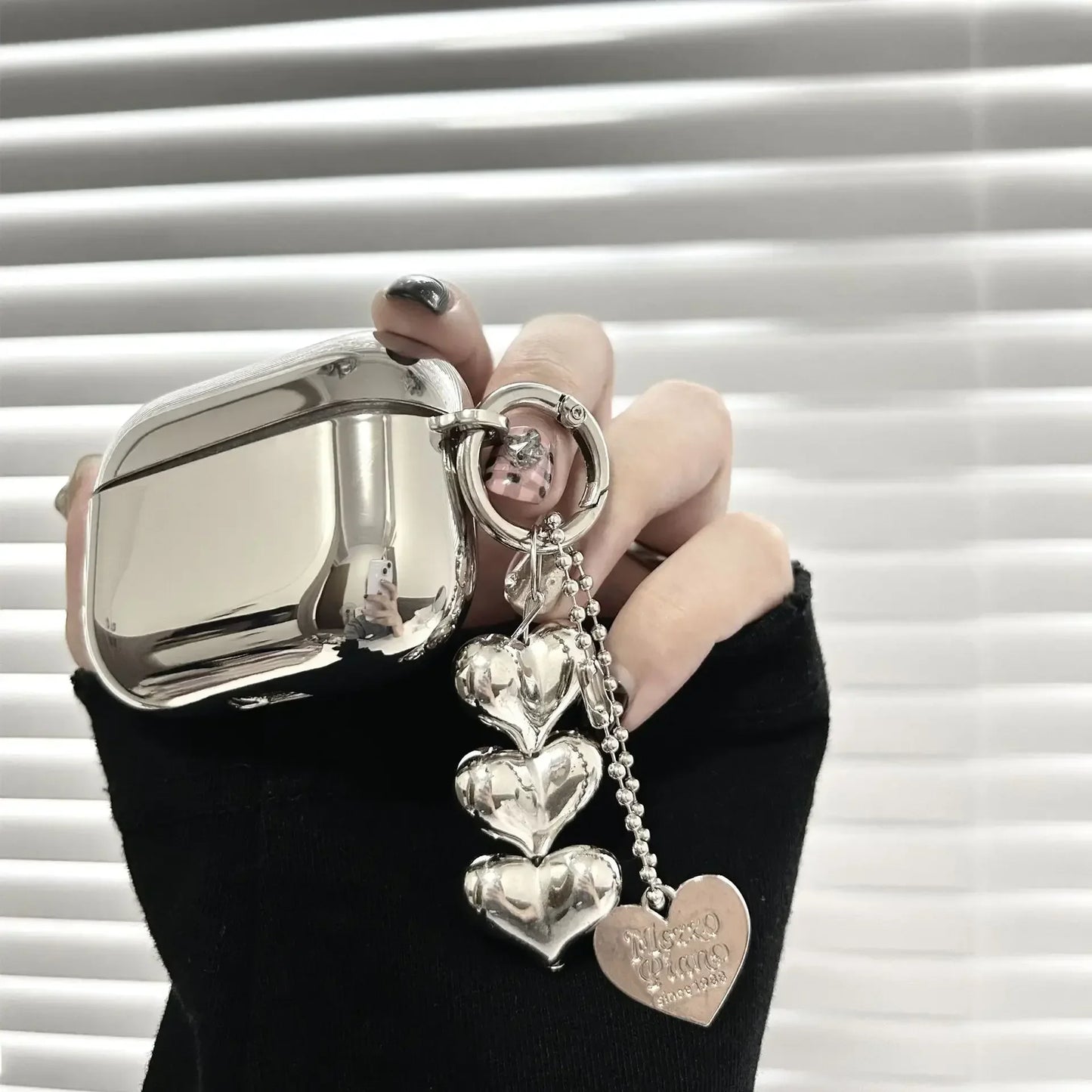 Silver AirPods Case