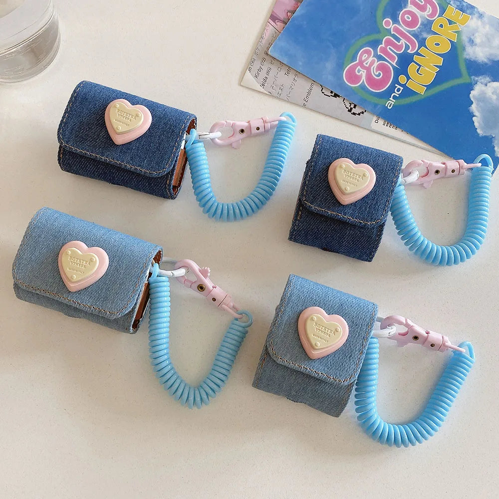 Fashion Denim AirPods Case Phonocap.com