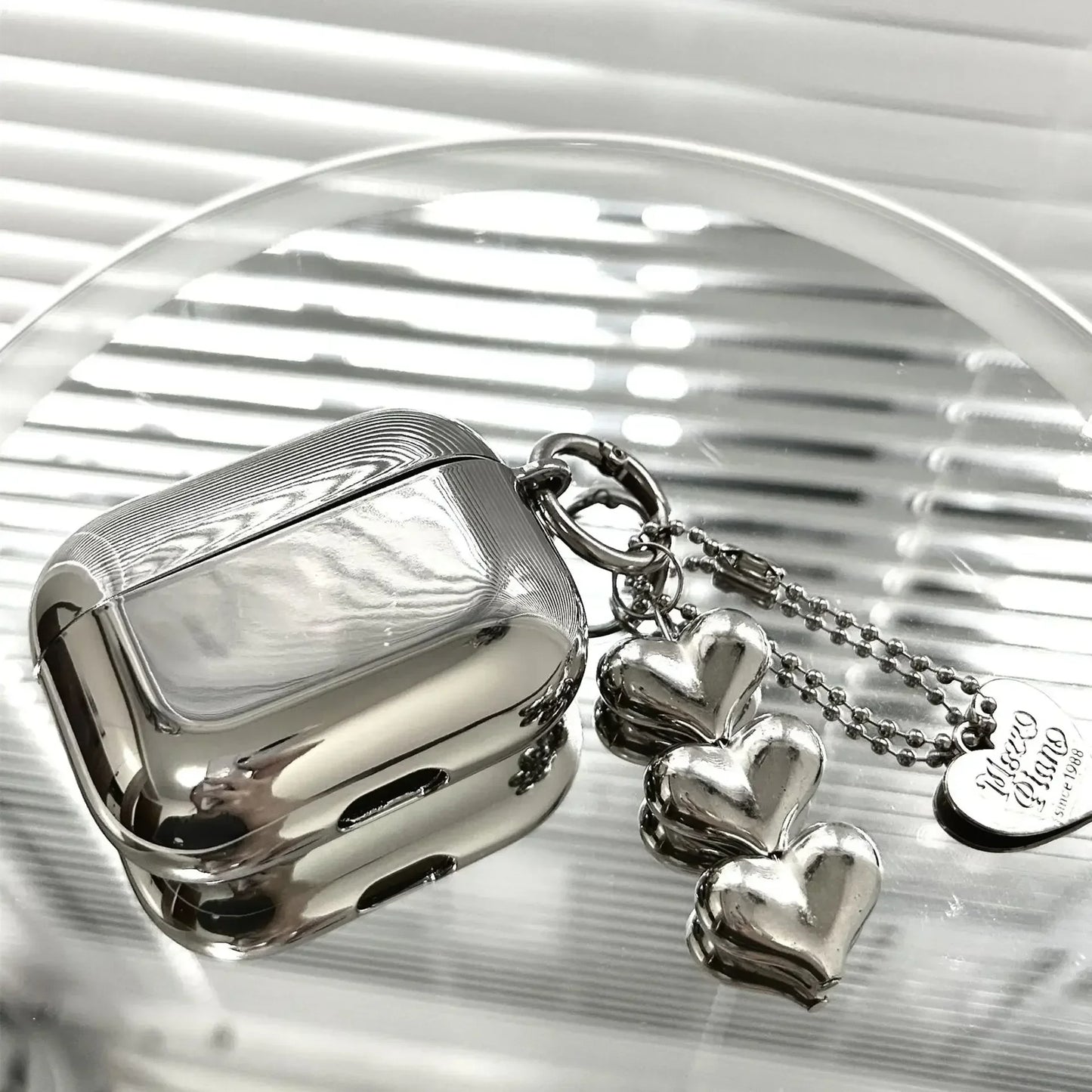 Silver AirPods Case