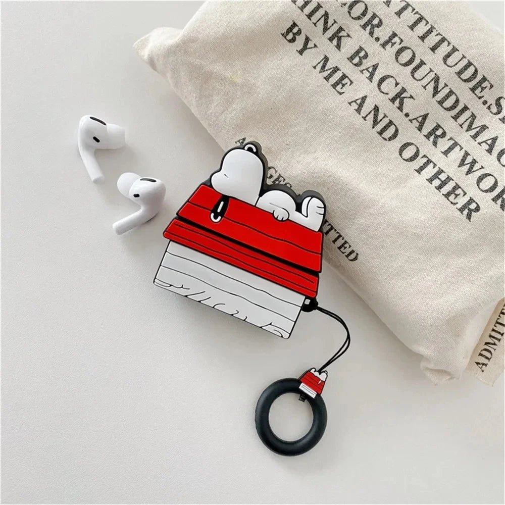 Snoozy Snoopy AirPods Case pro – Cute