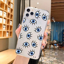 Load image into Gallery viewer, Blue Evil Eye Phone Case - Phonocap