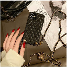 Load image into Gallery viewer, Crossbody Leather iPhone Case - Phonocap