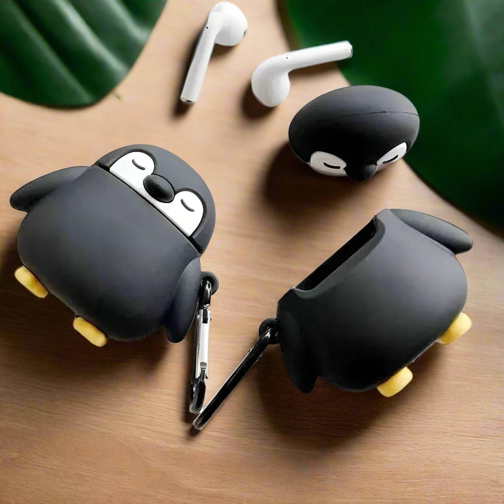 Cute Penguin AirPods Case