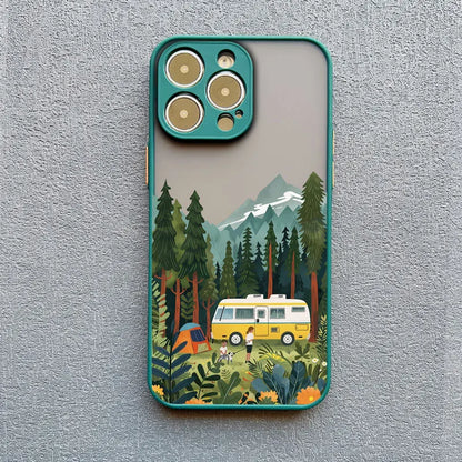 Forest Landscape RV iPhone Case – camping