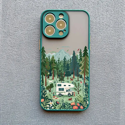 Forest Landscape RV iPhone Case – caravan