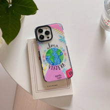 Laden Sie das Bild in den Galerie-Viewer, Funny Landscape Graffiti iPhone Case – Protective Cover with Unique Design