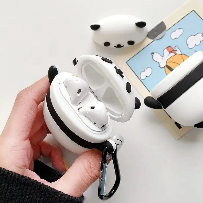 Cute Panda Airpods Case 1 2 - Phonocap