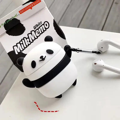 Cute Panda Airpods Case 1 2 - Phonocap