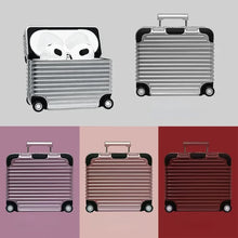 Laden Sie das Bild in den Galerie-Viewer, Luxury Trunk Design AirPods Case – Travel Baggage 