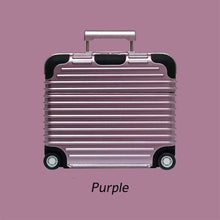 Laden Sie das Bild in den Galerie-Viewer, Luxury Trunk Design AirPods Case – Travel Baggage Purple