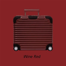 Laden Sie das Bild in den Galerie-Viewer, Luxury Trunk Design AirPods Case – Travel Baggage Wine red