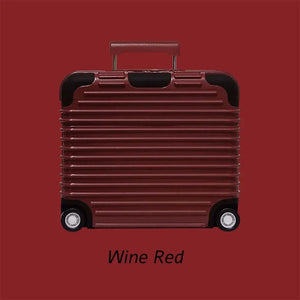 Luxury Trunk Design AirPods Case – Travel Baggage Wine red