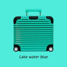 Laden Sie das Bild in den Galerie-Viewer, Luxury Trunk Design AirPods Case – Travel Baggage lake water blue