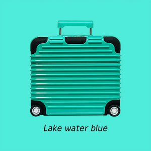 Luxury Trunk Design AirPods Case – Travel Baggage lake water blue