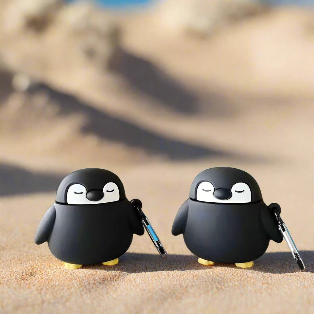 Cute Penguin AirPods Case