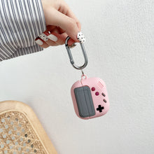 Laden Sie das Bild in den Galerie-Viewer, Pink Airpods case Retro Console Design