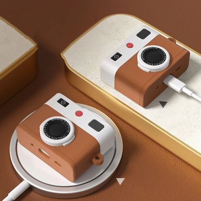 Retro Camera AirPods Case – Vintage Style Protection