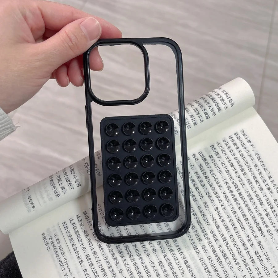 Hands-Free Selfies Anywhere – Nano Suction iPhone Case Phonocap.com