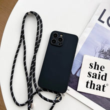 Load image into Gallery viewer, Cross Shoulder Strap IPhone Case