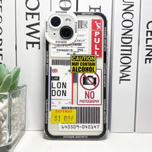 Laden Sie das Bild in den Galerie-Viewer, Labels and Stickers iPhone Case