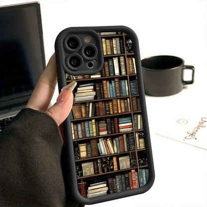 Book Shelf iPhone Case – Shockproof Soft TPU Cover Phonocap.com