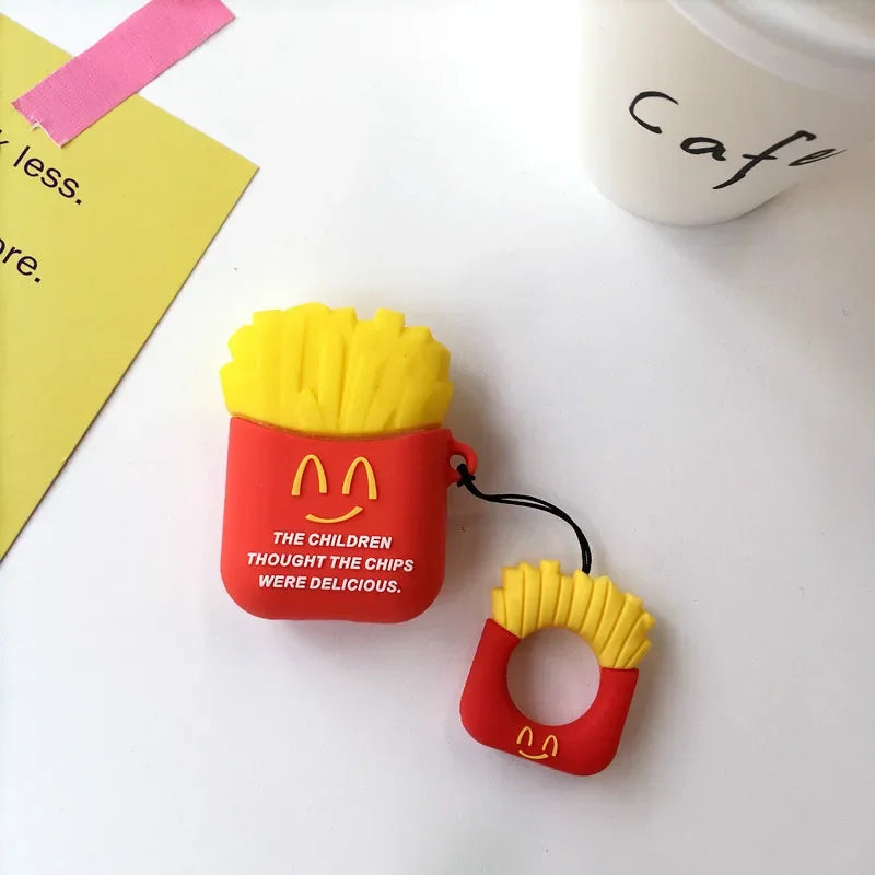 Fast food airpods case