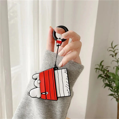 Snoozy Snoopy AirPods Case – Cute Silicone Protection