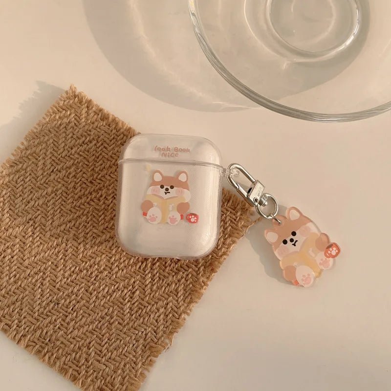 Bear AirPods Case with Keychain - Phonocap