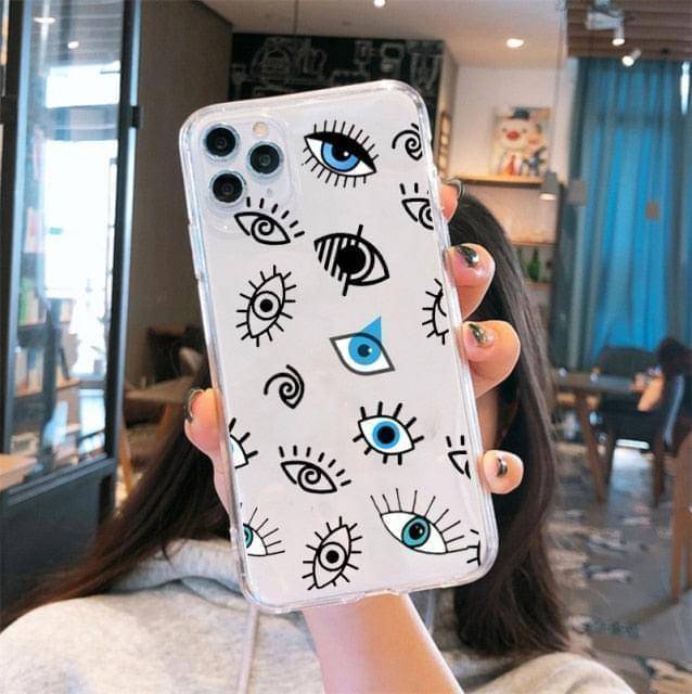 Blue Evil Eye Phone Case - Phonocap