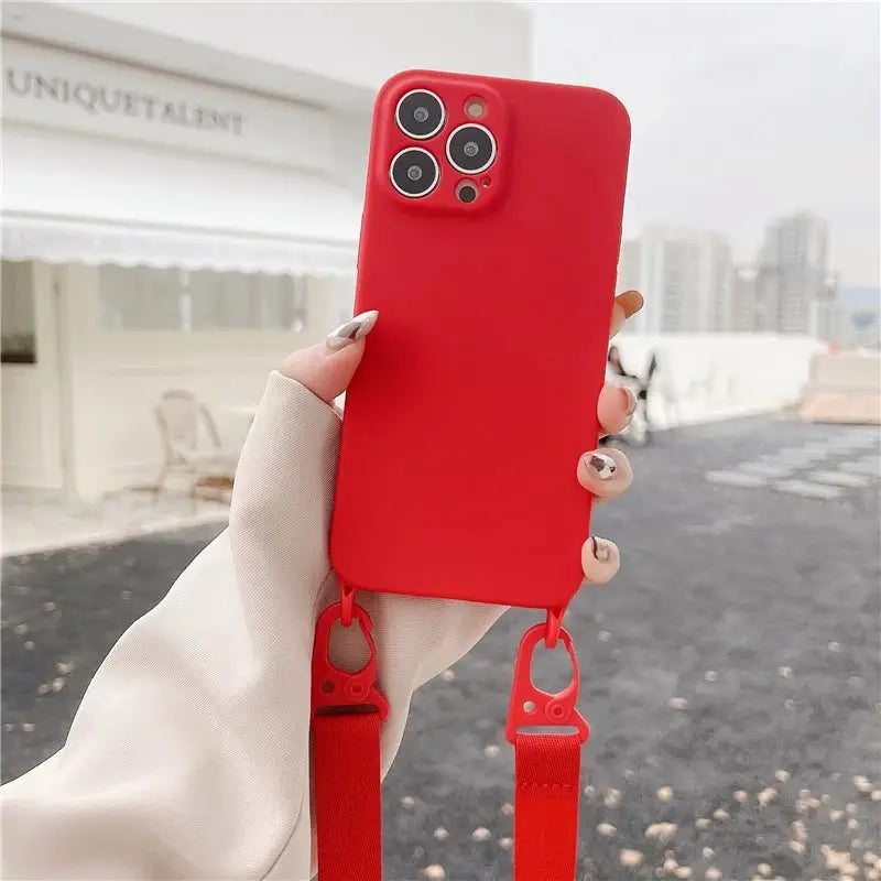 Cross Shoulder Strap Phone Case for iPhone - Phonocap