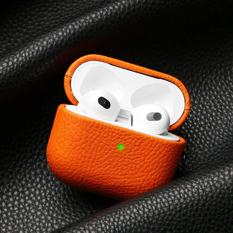 luxury Leather AirPods case