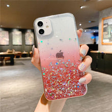 Load image into Gallery viewer, Clear Glitter iPhone Case - Phonocap